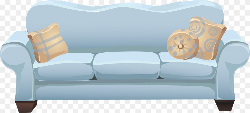 Glitch Sofa05 Clipart, Couch, Cushion, Furniture, Home Decor Free Png Download