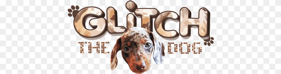 Glitch The Dog Streaming Live Puppy Videos Logo, Animal, Canine, Hound, Mammal Png Image