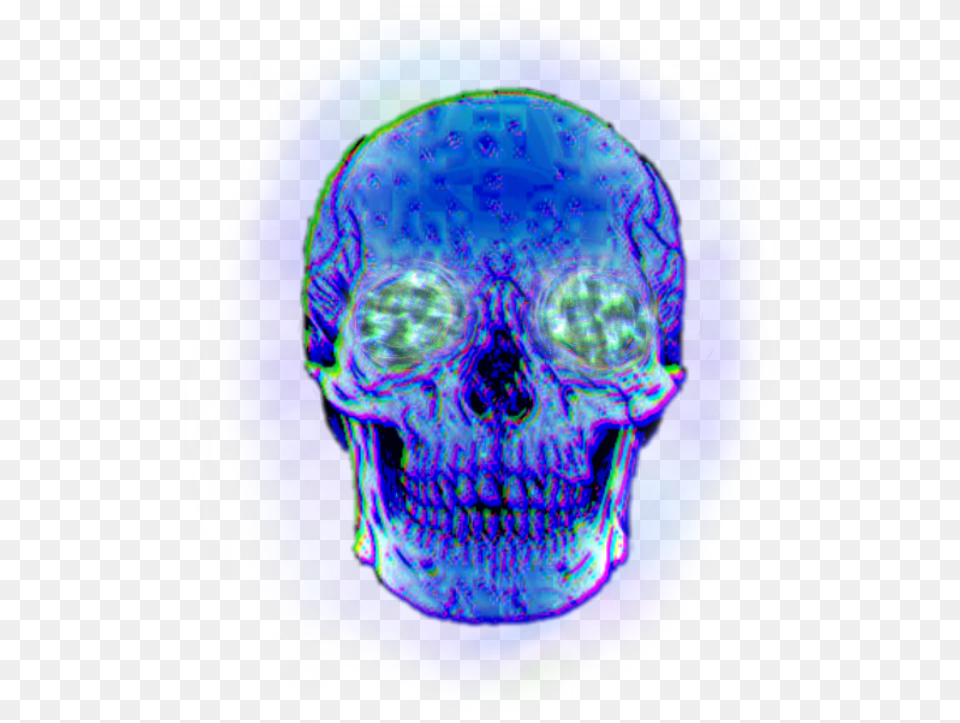 Glitch Trippy, Ct Scan, Person, Head, Face Free Png