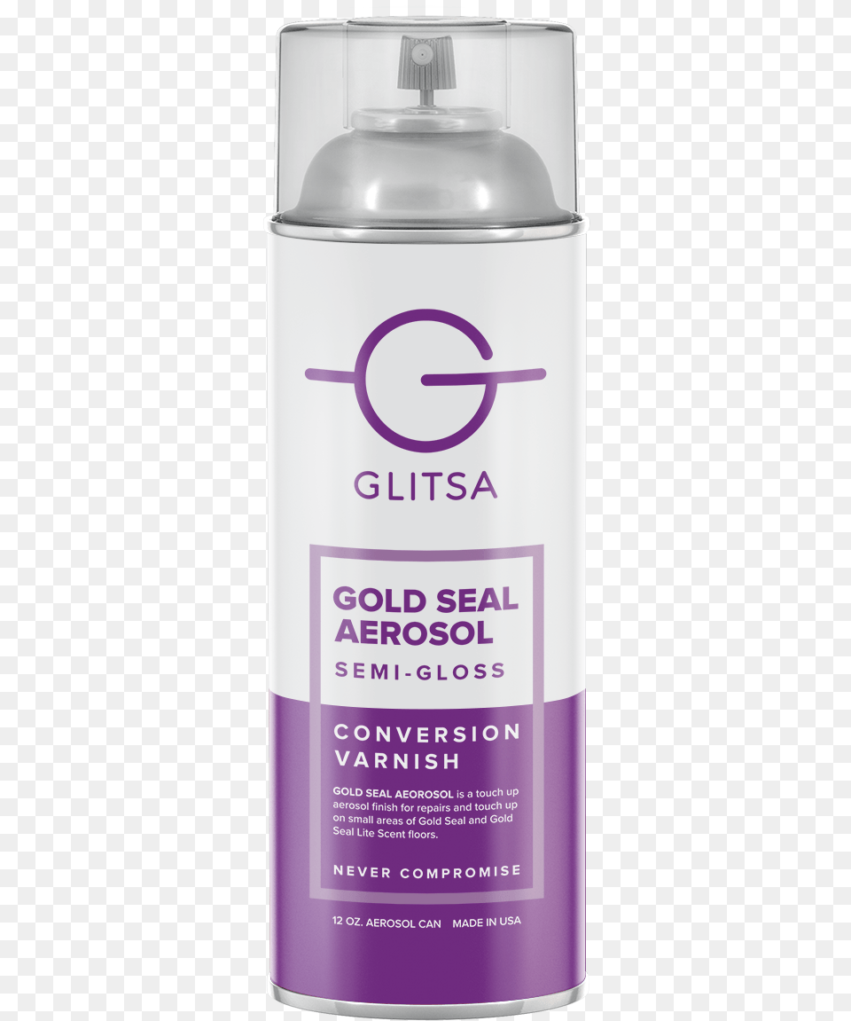 Glitsa Gold Seal Aerosol Aerosol, Tin, Bottle, Shaker Free Png Download