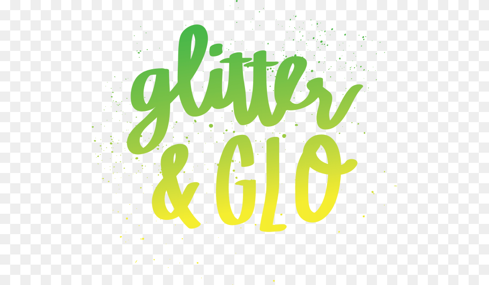 Glitter And Glo Glitter And Glo, Green, Text, Symbol Free Png