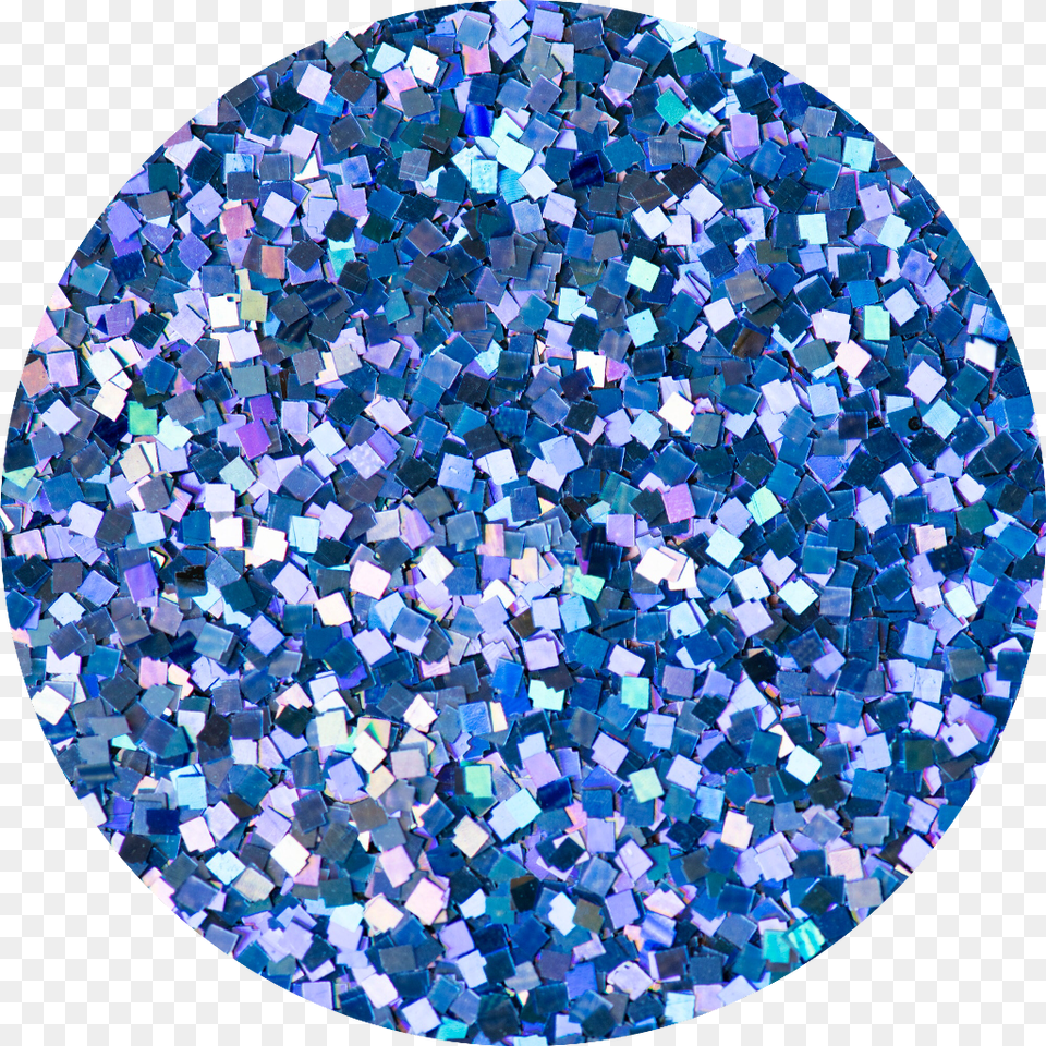 Glitter Blue Aesthetic Circle Background Glitter Sparkly Blue Background, Tile, Art, Mosaic, Accessories Free Png Download
