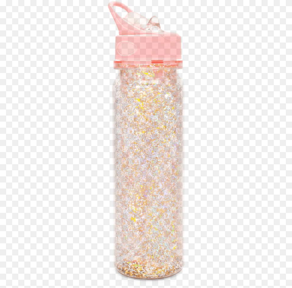 Glitter Bomb Water Bottleclass Lazyloaddata Drinking Bottle Whit Glitters, Jar, Water Bottle Free Png Download