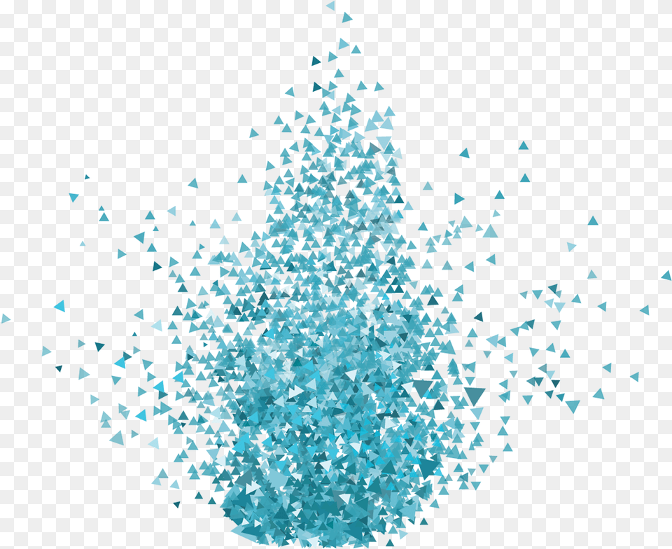 Glitter Burst, Turquoise, Crystal Free Png Download