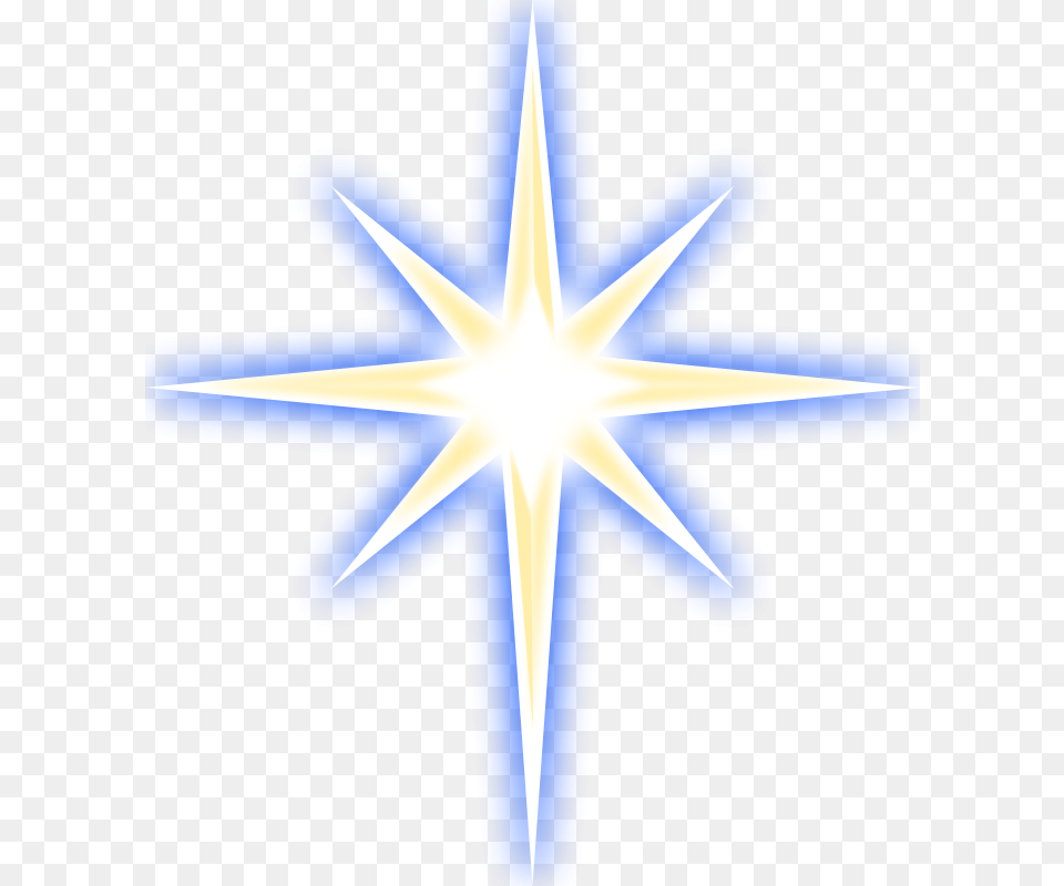 Glitter Clipart Magic Sparkles Star Of Bethlehem, Light, Lighting, Cross, Symbol Png Image