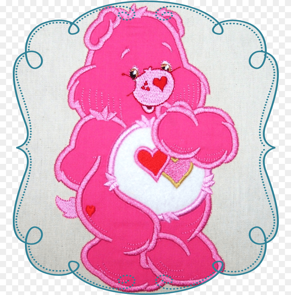 Glitter Cuddle Bear Embroidery, Applique, Home Decor, Pattern, Accessories Free Png Download