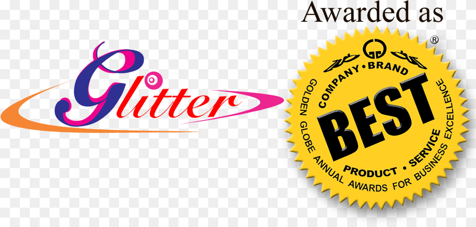Glitter Digital Glitter Digital Golden Globe Annual Awards For Business Excellence, Logo, Text Png