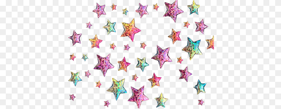 Glitter Edit Stars Pink Glitter Star Transparents, Symbol, Chandelier, Lamp Free Transparent Png