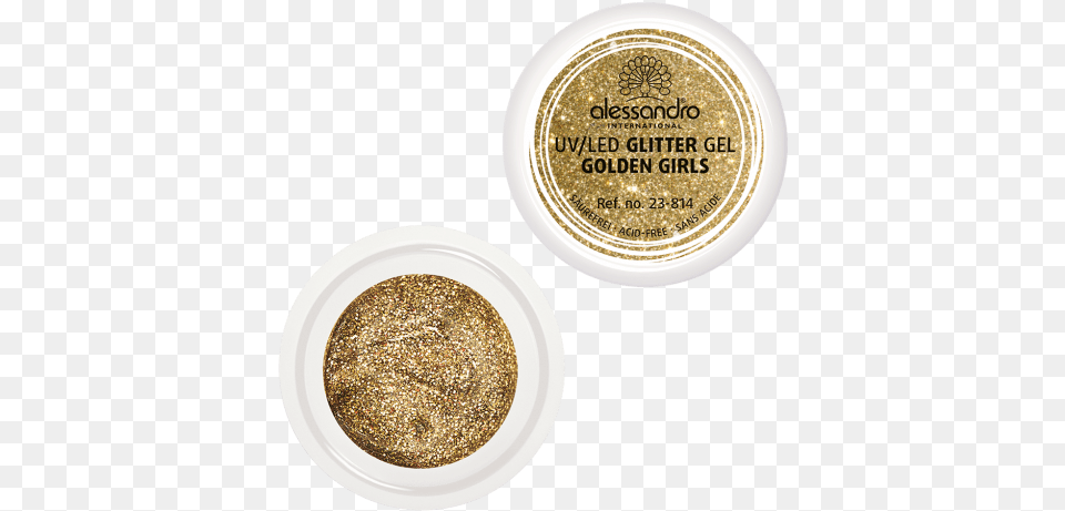 Glitter Gel Quotgolden Girlsquot Alessandro Make Up Peel Off Nail Polish Striplac Nail, Gold, Head, Person, Face Free Png