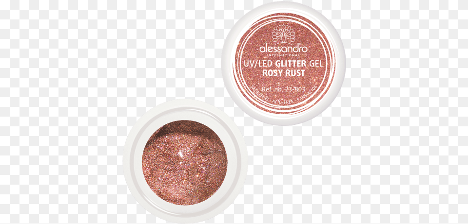 Glitter Gel Quotrosy Rustquot Eye Shadow, Face, Head, Person, Cosmetics Free Png