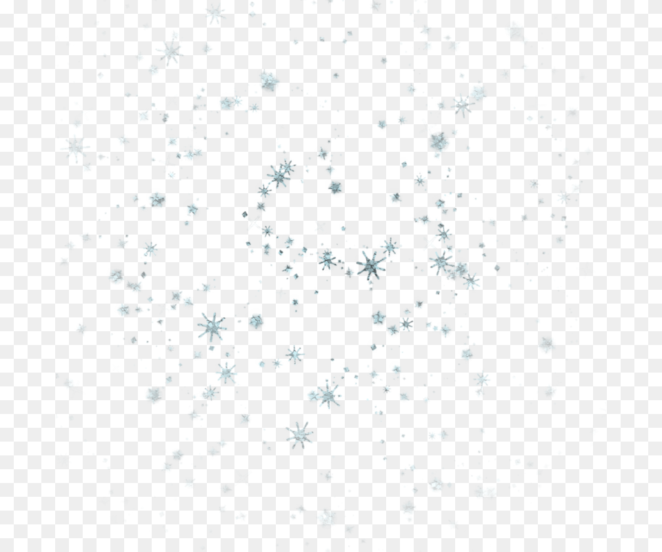 Glitter Glitters Stars Snow Blue Freetoedit Glitter Stars Transparent, Nature, Outdoors, Plant, Snowflake Free Png Download