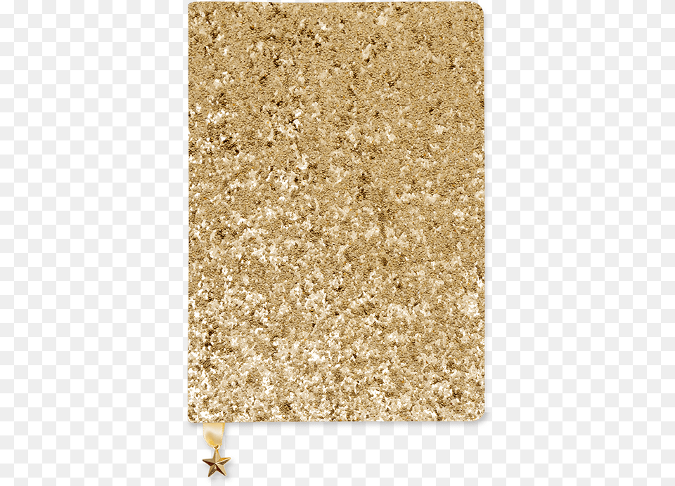 Glitter Gold A5 Notebook Glitter Gold Notepad, Floor, Flooring, Granite, Home Decor Png