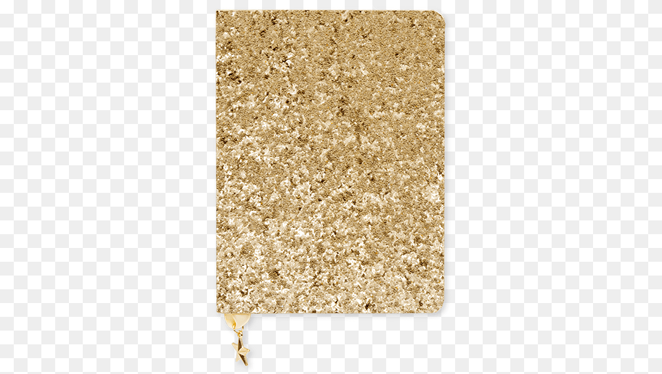 Glitter Gold A6 Notebook Go Stationery, Home Decor, Granite, Floor, Flooring Png Image