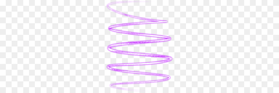 Glitter Purple Swirl, Coil, Light, Spiral, Neon Png Image