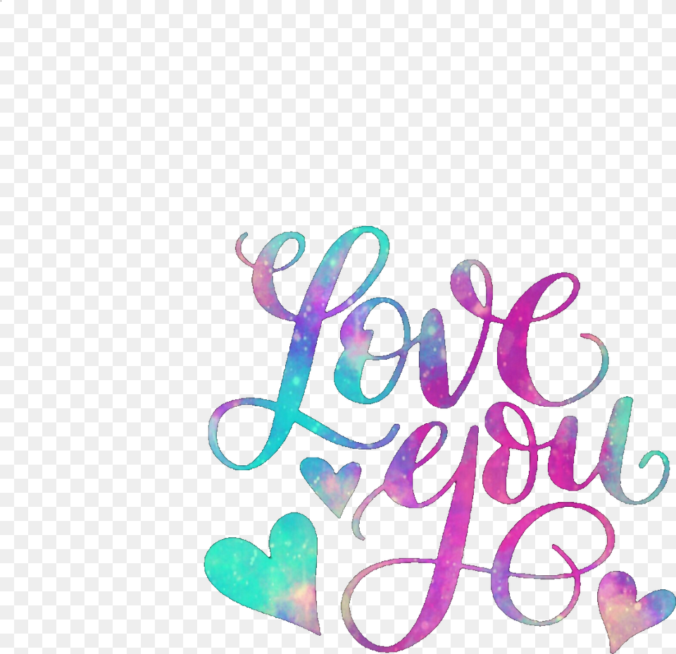 Glitter Quotes Loveyou Love Sparkle Cute Girly Hearts Calligraphy, Text Png Image