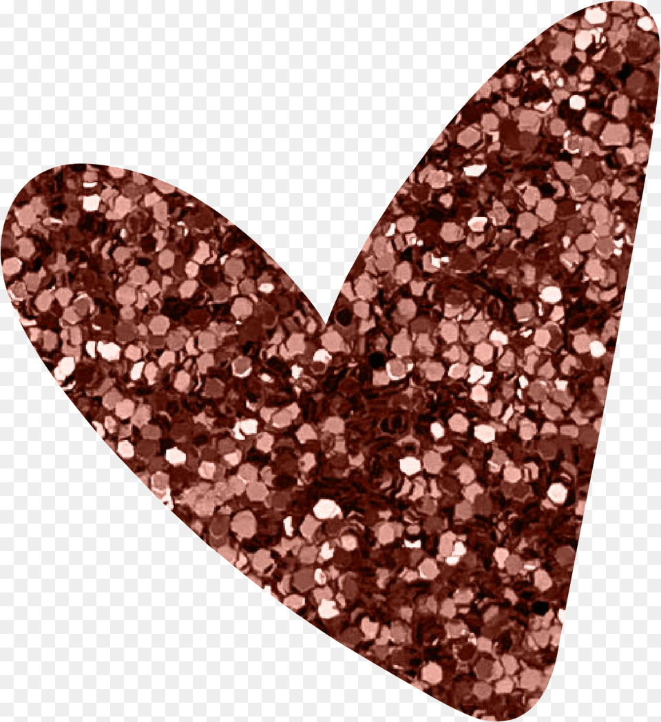Glitter Rose Gold Solid Heart Photos By Canva Heart, Accessories, Diamond, Gemstone, Jewelry Free Transparent Png