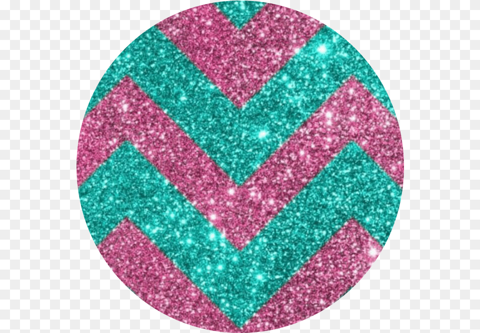 Glitter Sparkle Teal And Pink Glitter Png Image