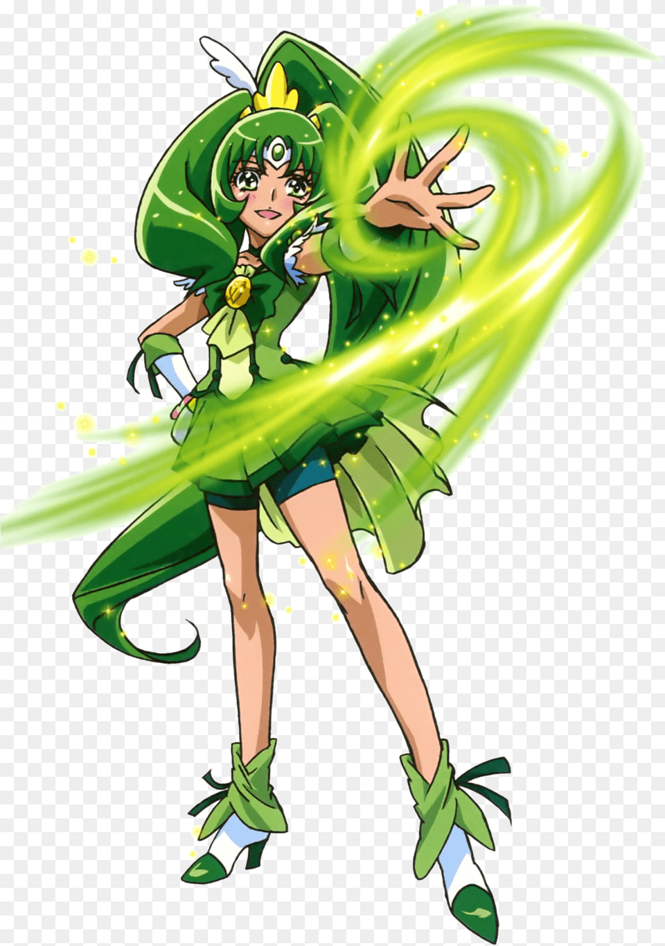 Glitter Spring From Glitter Force Glitter Force Glitter Spring, Book, Comics, Publication, Adult Free Png