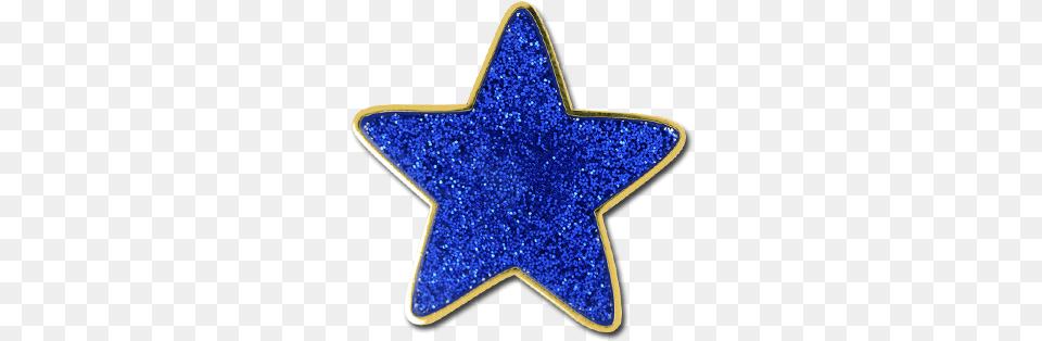 Glitter Star Badge Blue Glitter Star, Symbol, Star Symbol Png