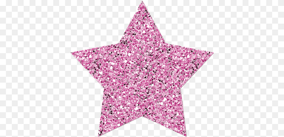 Glitter Star Pink Glitter Star, Symbol, Person Free Transparent Png