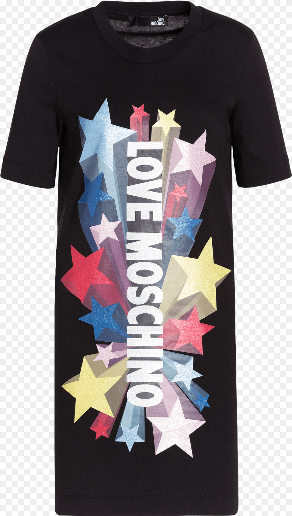 Glitter Stars Jersey Dress Dress, Clothing, T-shirt Png Image