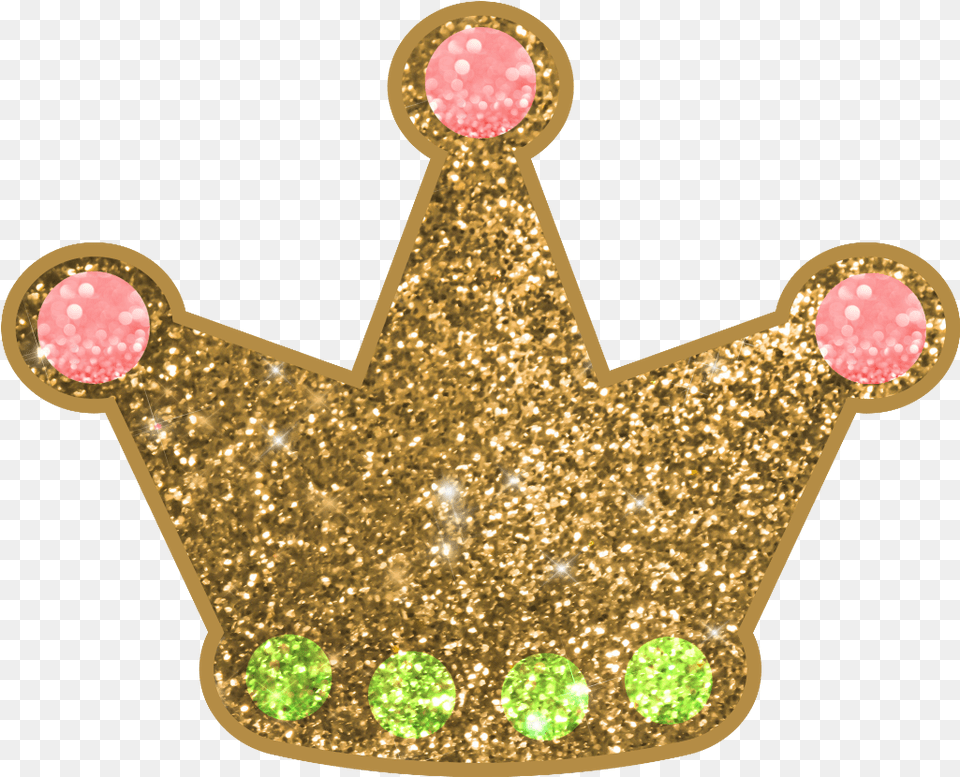 Glitter Vector Gold Glitter Crown Sparkle Princess Glitter Crown, Accessories, Jewelry, Chandelier, Lamp Free Transparent Png