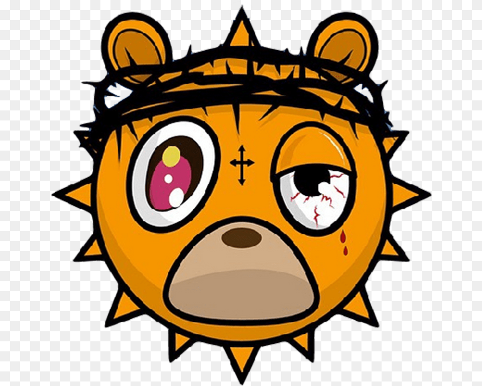 Glo Gang Logos Chief Keef Nobody Bear, Face, Head, Person, Baby Free Png