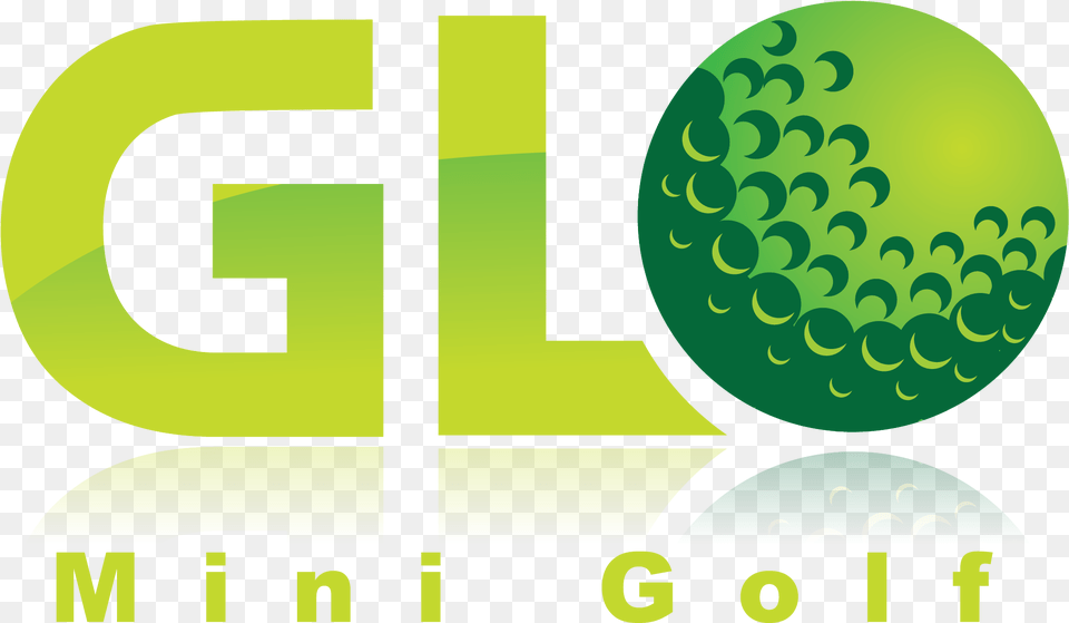 Glo Mini Golf Logo Circle, Green, Sphere Png
