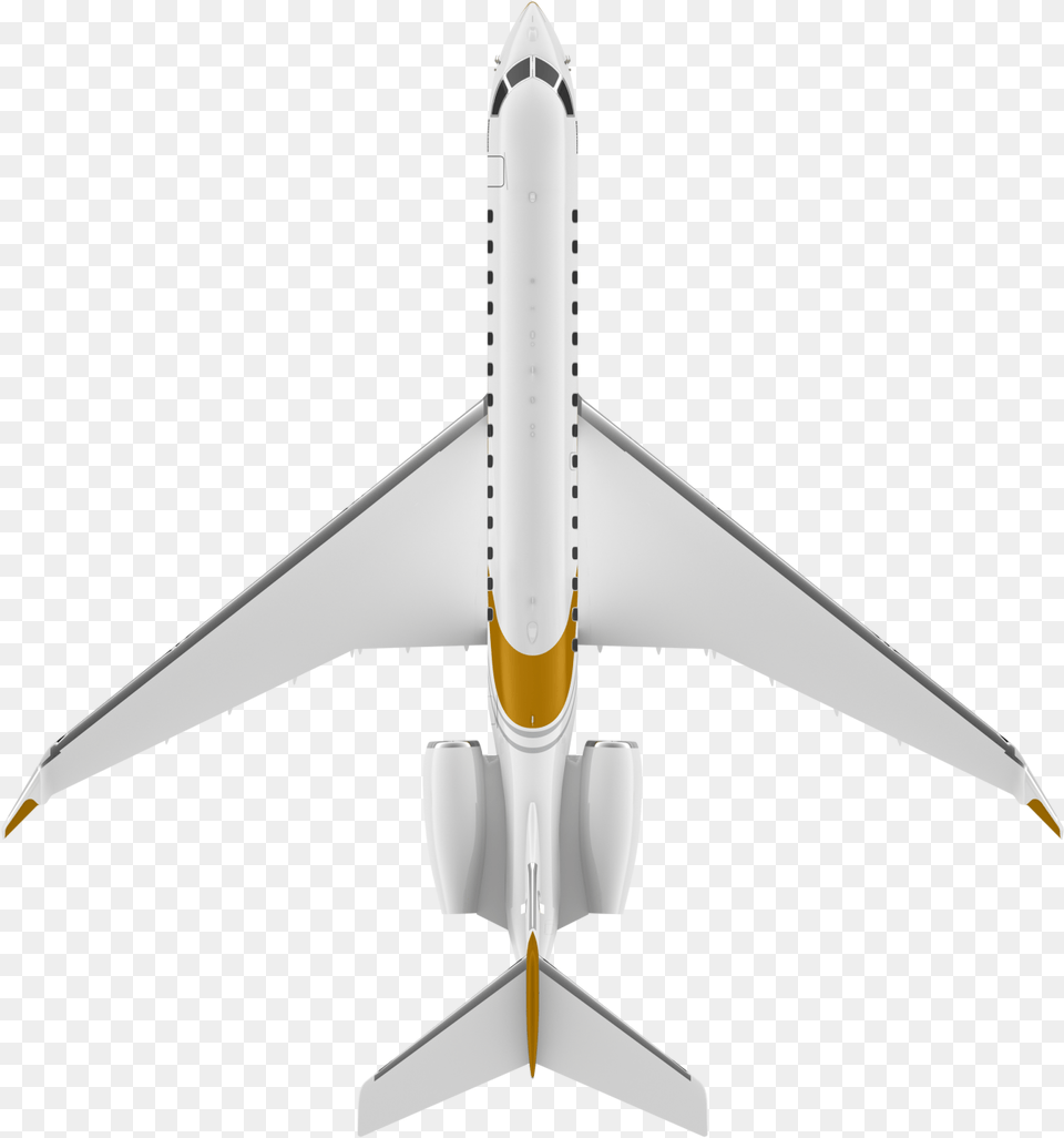 Global 7500 Top View Bombardier 7000 Top View, Aircraft, Airliner, Airplane, Transportation Free Png