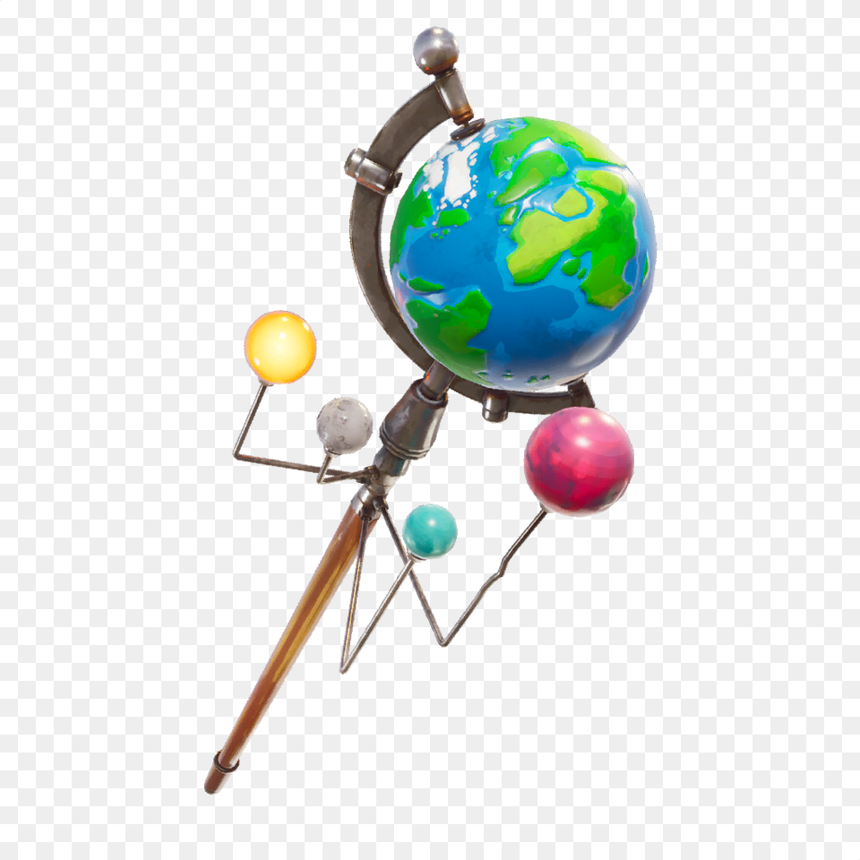 Global Axe Featured Solar System Pickaxe Fortnite, Sphere, Astronomy, Outer Space, Planet Free Png Download