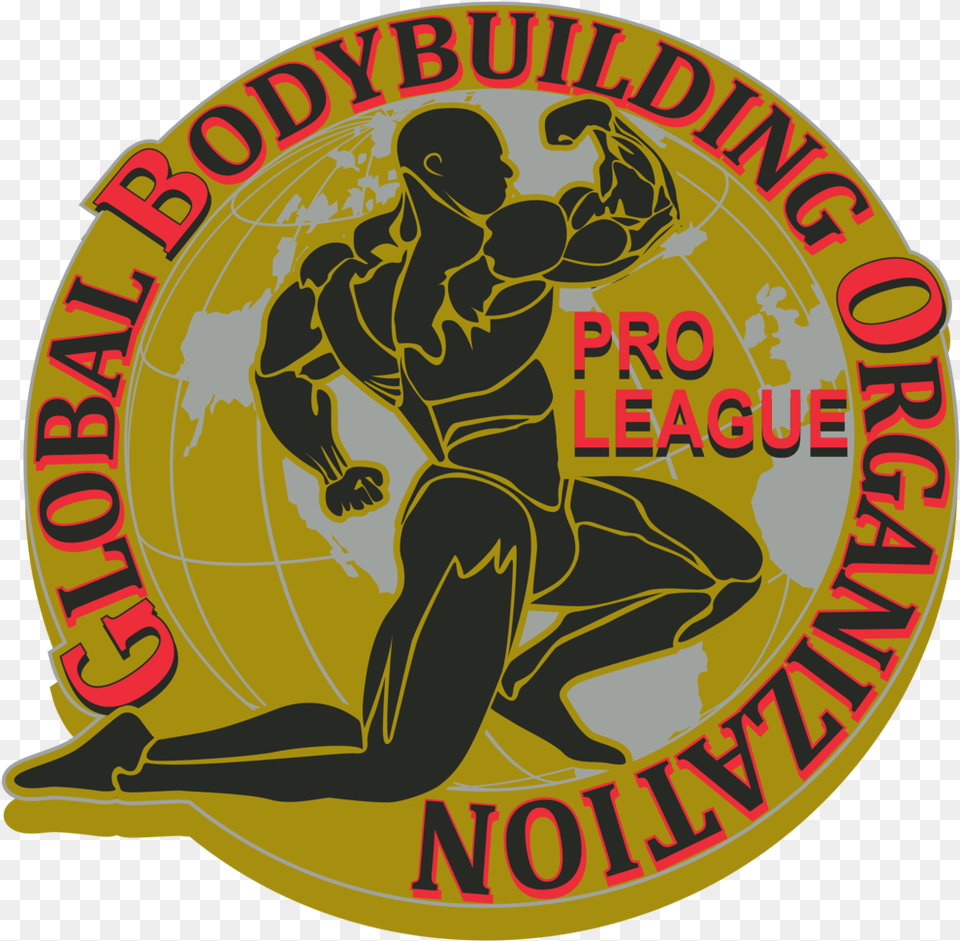 Global Bodybuilding Organization Was Formed With The, Logo, Person, Face, Head Free Png