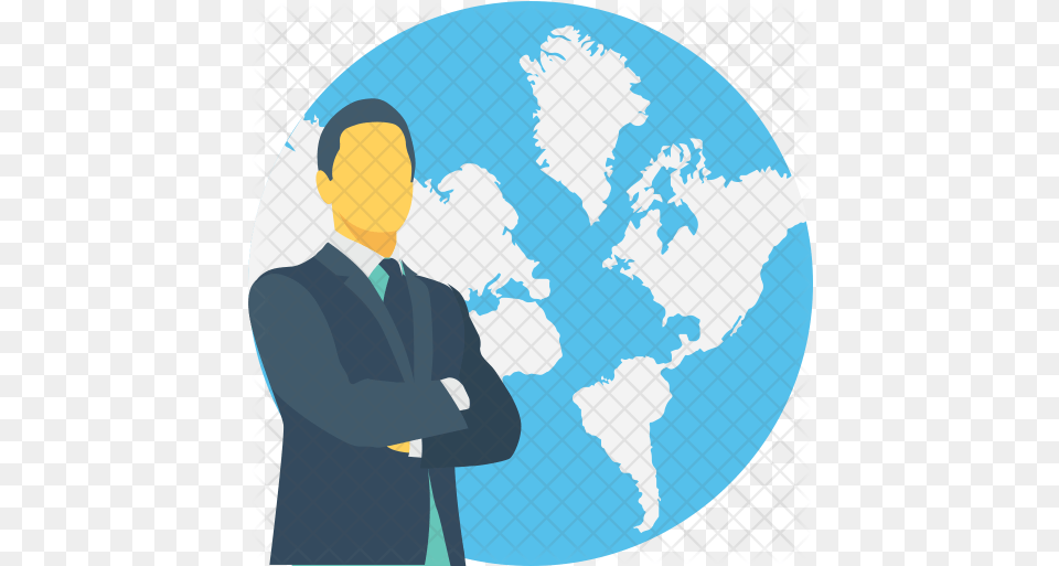 Global Businessman Icon Sba Loan, Adult, Person, Man, Male Png