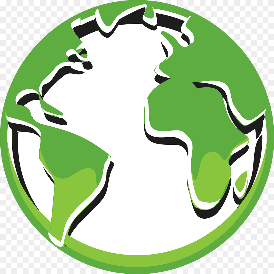 Global Clipart, Green, Recycling Symbol, Symbol, Logo Free Png Download