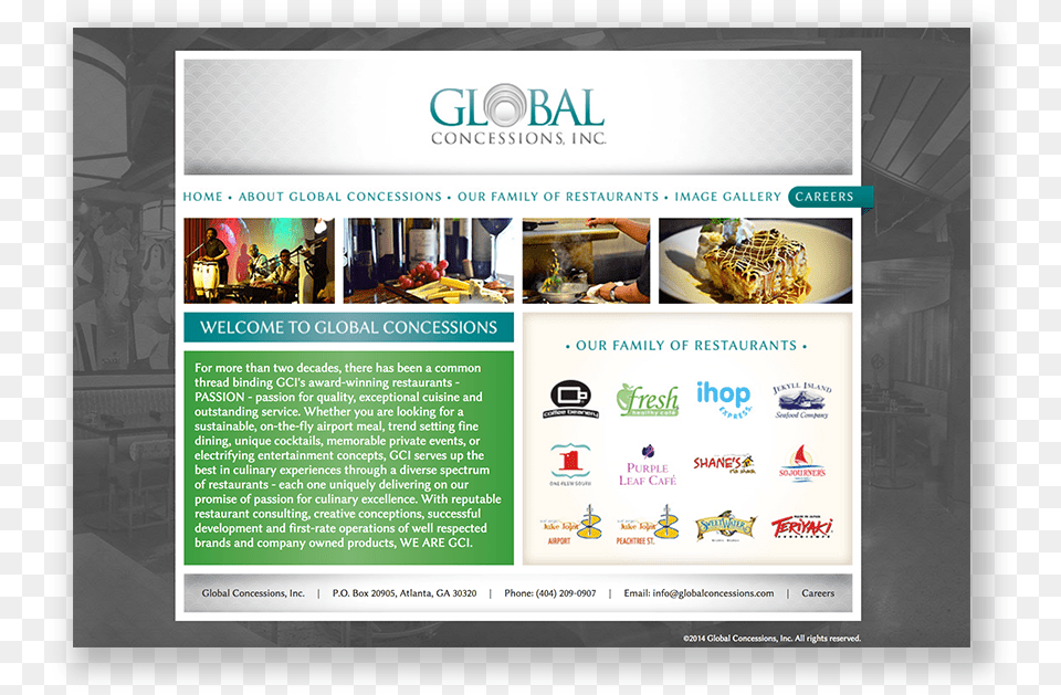 Global Concessions Website Global Concessions, File, Webpage, Person, Advertisement Free Transparent Png