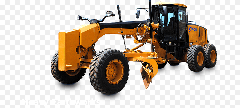 Global Constructions Limited Bulldozer, Machine, Outdoors, Nature, Countryside Png Image