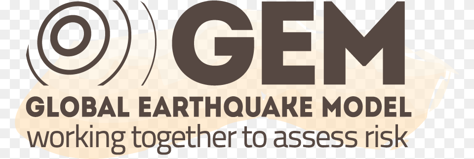 Global Earthquake Model Logo, Text Free Png Download
