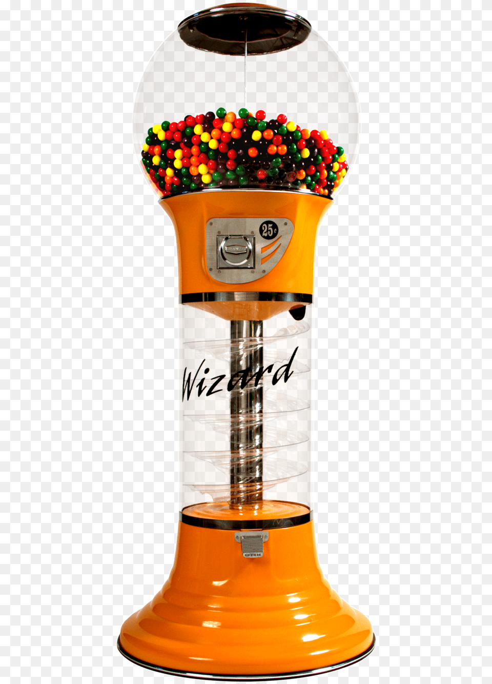 Global Gumball Bulk Vending Machine Wizard Giant Gumball Machine, Food, Sweets, Bottle, Cosmetics Free Png Download