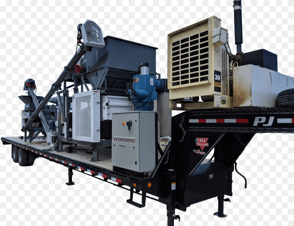 Global Hemp Solutions Mobile Or Stationary Industrial Machine, Bulldozer Free Png