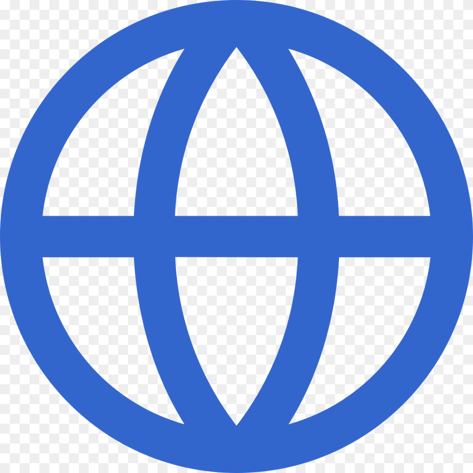 Global Icon Blue, Logo, Symbol Free Png