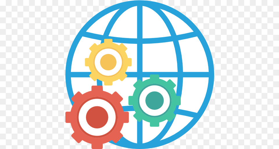 Global Icon Of Sistemas Website Icon, Sphere, Machine, Tool, Plant Png Image