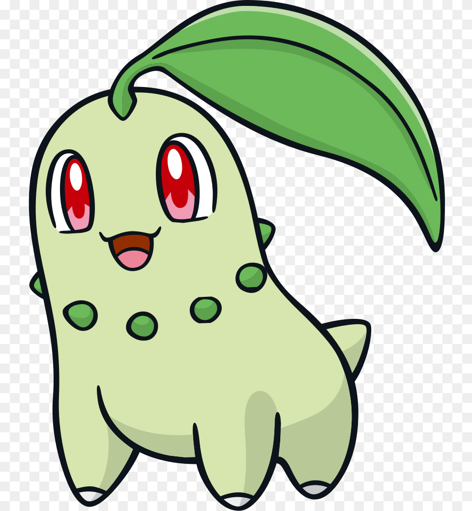 Global Link Chikorita Dream World, Green, Baby, Person, Art Free Png