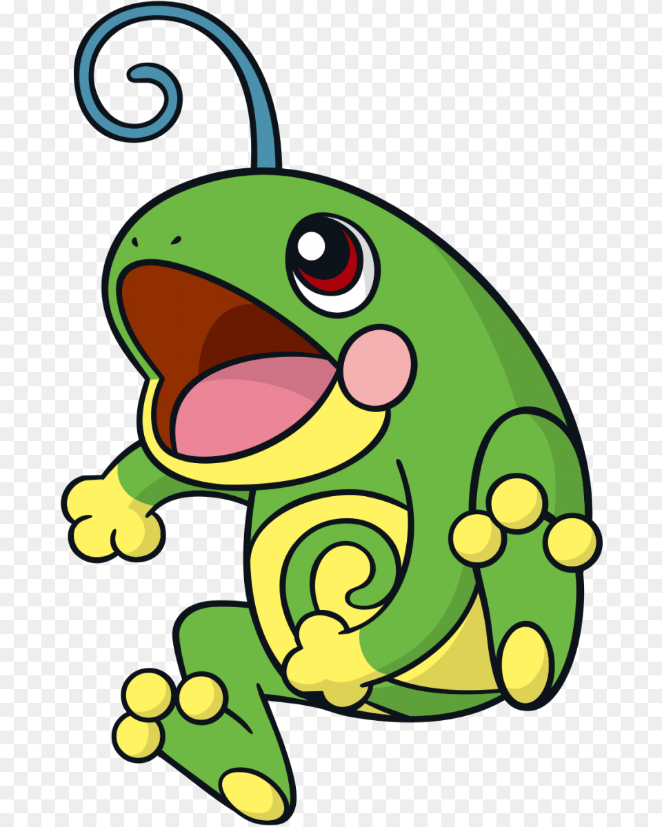 Global Link Pokemon Dream World Politoed, Amphibian, Animal, Frog, Wildlife Free Transparent Png