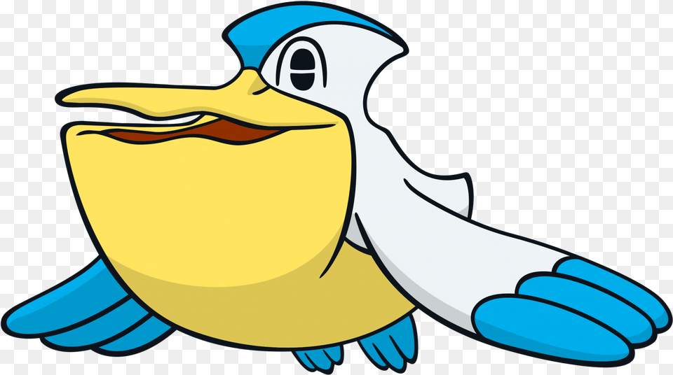 Global Link Pokemon Pelipper, Animal, Bird, Jay, Beak Free Png