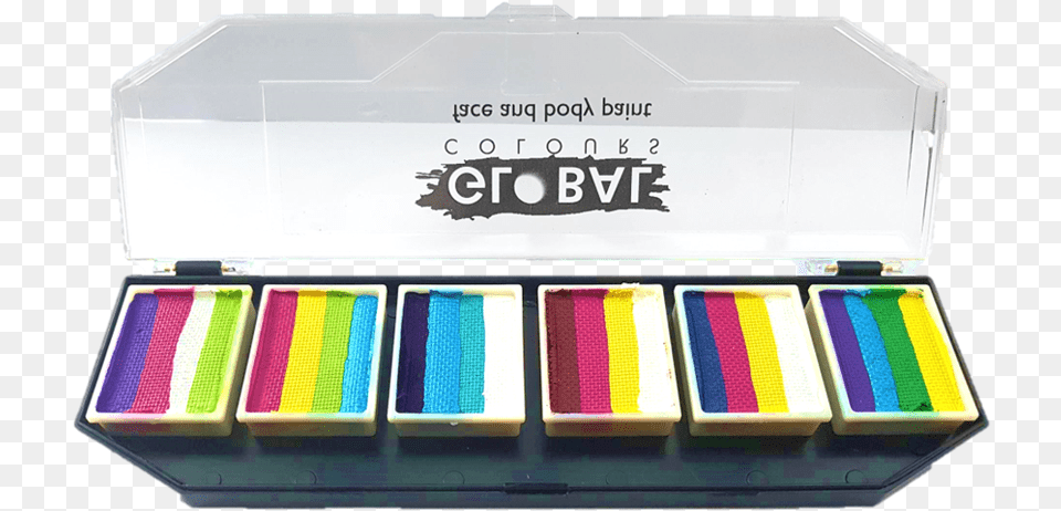 Global Makeup Face Paint Face Paint Palette Small Global Pallets Face Painting, Paint Container, First Aid, Pencil Box Free Png