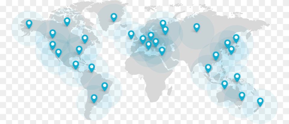 Global Netowrk Map United Kingdom And United States Map, Nature, Outdoors, Ice, Snow Free Png Download