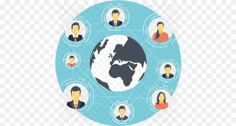 Global Network Icon Global Network Icons, Adult, Person, Woman, Female Free Transparent Png