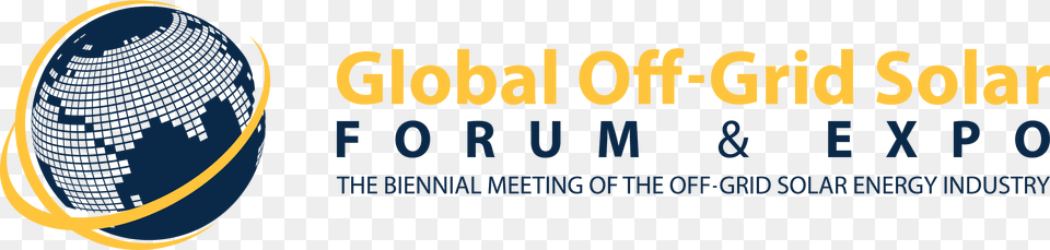 Global Off Grid Solar Forum Amp Expo, Logo, Sphere Free Transparent Png