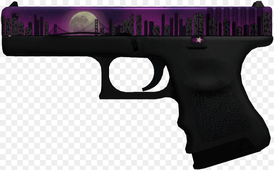 Global Offensive Glock 18 Firearm Game Glock 18 Csgo Fade, Gun, Handgun, Weapon Free Transparent Png