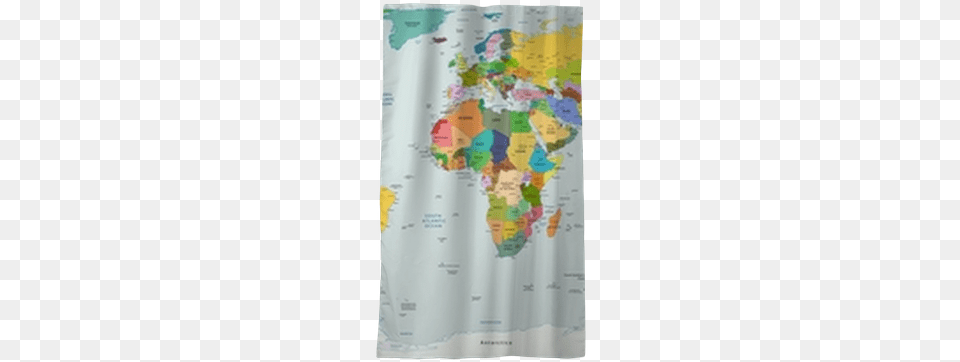 Global Political Map Of The World Vector Blackout World Map, Plot, Chart, Curtain, Appliance Png Image