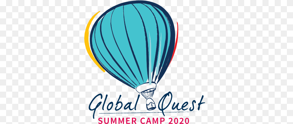 Global Quest Summer Camp Hot Air Balloon, Aircraft, Hot Air Balloon, Transportation, Vehicle Png